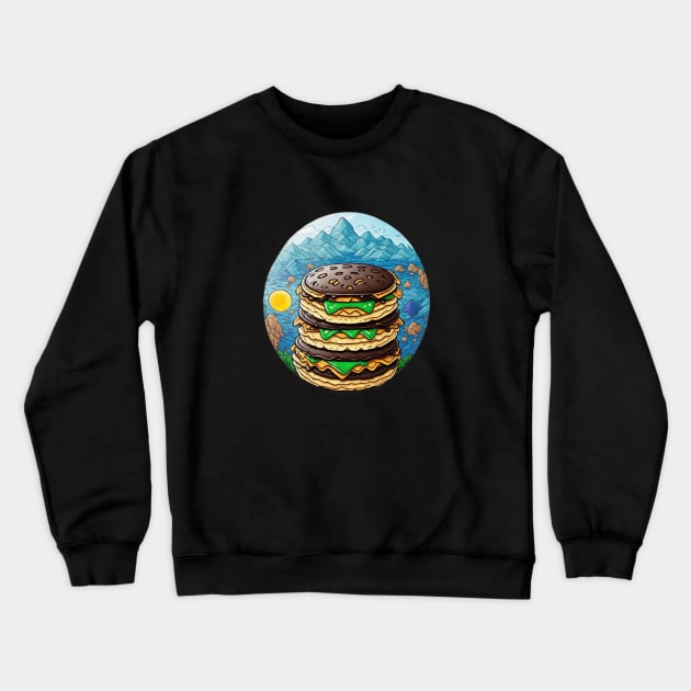 Dorayaki Vintage Kawaii Yummy Since Established Retro Crewneck Sweatshirt by Flowering Away